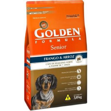 Imagem de Raçao Golden Formula Senior Frango E Arroz 3Kg - Premier