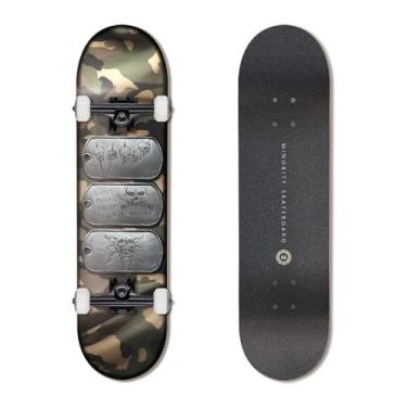 Imagem de MINORITY Skate Maple de 81 cm | Skate Truque para iniciantes, intermediários e profissionais (Dogtag)