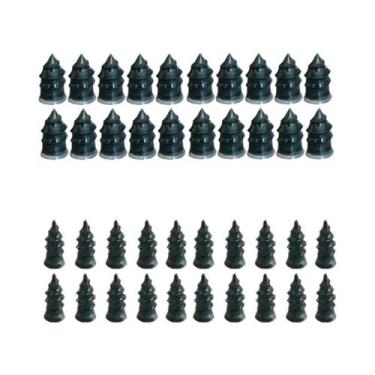 Imagem de Pregos De Reparo Para Pneus Sem Câmara, Plugue De Borracha Para Carro,