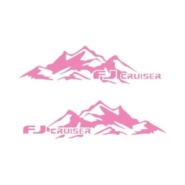 Imagem de Adesivos Laterais Para Porta De Carro Toyota FJ Cruiser, Decalques De 