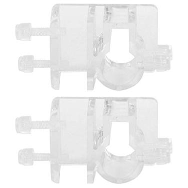 Imagem de Suporte de Clipe de Fixação de Mangueira de Tubo de água de Aquário Transparente Acrílico de 2 Unidades, Braçadeira Durável Adequada para Tubo de 12-16 Mm, para Tubos de Tanque