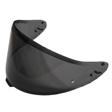Imagem de TAOHOM Substituição de viseira de capacete RF-1400, CWR-F2, capacete de motocicleta, protetor solar, lente de substituição compatível com SHOEI RF-1400/Z8/X15/NXR2 proteção UV (fumaça profunda)