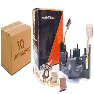 Imagem de Escova Arranque Moto Suzuki Yes 125 Magnetron Kit Com 10 Peças