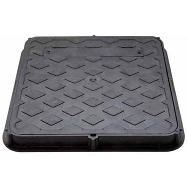 Imagem de Tampa De Pvc 20X20 Esgoto Caixa De Gordura Elétrica Simples