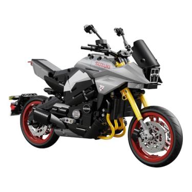 Imagem de Cada - Blocos de Montar Moto Suzuki Katana 1:6