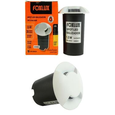 Imagem de Kit 2 Spot Led Baliza 1,5w Bc 3000k 2 Fachos