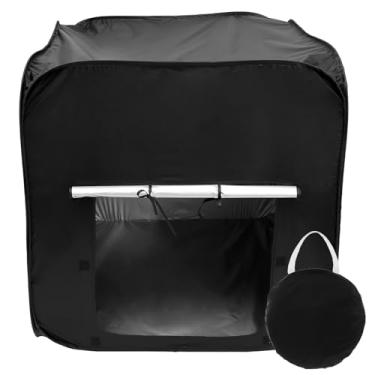 Imagem de Tenda Calm Down com porta, tenda blackout infantil de tecido Oxford, barraca de canto calmo, barraca pop-up dobrável, tenda sensorial para crianças, barraca pop-up dobrável com bolsa de armazenamento