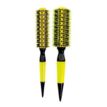 Imagem de Escova De Cabelo Evas Profissional Cms 3000 E 3003, Verde