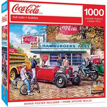 Imagem de Masterpieces 1000 Piece Jigsaw Puzzle for Adults and Families - Coca-Cola Hot Rods - 19.25"x26.75"
