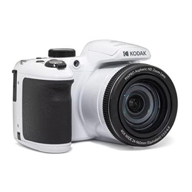Imagem de KODAK PIXPRO AZ405-WH Câmera digital de 20 MP, zoom óptico de 40x, lente grande angular de 24 mm, estabilização de imagem óptica de vídeo 1080p Full HD de 3 polegadas, câmera vlogging LCD (branca),