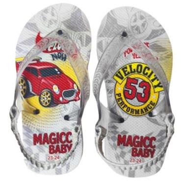 Imagem de Chinelo Bebê Sandália Infantil Velocity Bebês Meninos Magicc Baby-Masculino