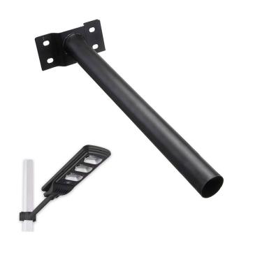 Imagem de Suporte Luminaria Publica Solar Aço Pintura Eletrostática Barra Resistente