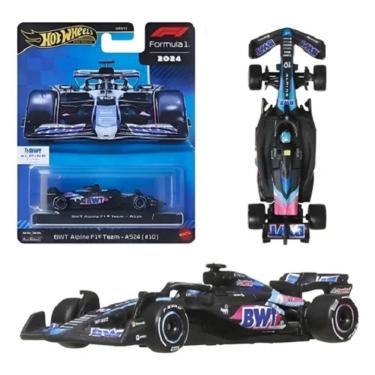 Imagem de  Hot Wheels Premium Carrinho 1:64 Metal Formula 1 BWT Alpine Team A524 #10  - Mattel