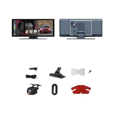 Imagem de Câmera Veicular Vtopek 8.1" 2.5K Com Carplay Sem Fio, Android Auto, IA
