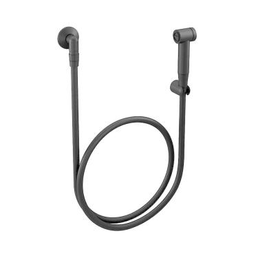 Imagem de Ducha Higiênica Luxo Com Gatilho Preto Fosco Ônix Docol