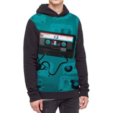 Imagem de Moletom Com Capuz Série 13 Reasons Why Ref:136 - smoke, Preto, GG