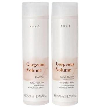 Imagem de Kit Braé Gorgeous Volume Shampoo e Condicionador 250ml