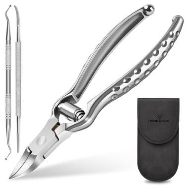 Imagem de Máquina de cortar unhas encravadas para podólogos HANDWENG para unhas 