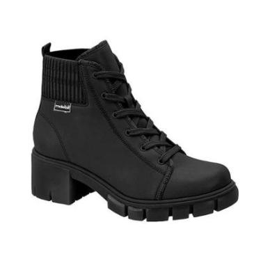 Imagem de Bota Coturno Moleca Tratorada Salto Bloco 5338 103 33/40-Feminino