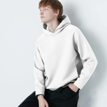 Imagem de Moletom Slim Fitness Com Capuz Unissex Estiloso Para Frio-Unissex