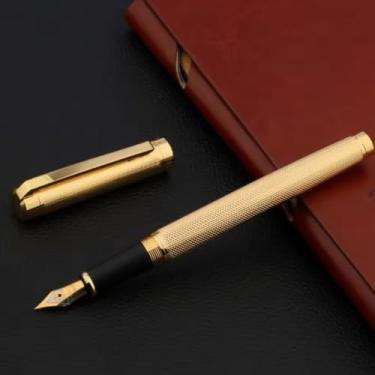 Imagem de CANETA TINTEIRO EXECUTIVA PENA DOURADA 0,5MM ALTO PADRAO