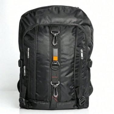 Imagem de Mochila Esportiva 50 Litros Preto  Capacidade Ampla, Design Moderno - 