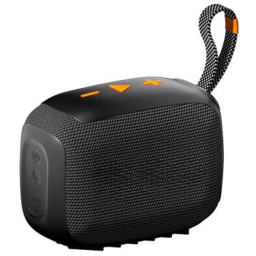 Imagem de Alto-falante Bluetooth TWS com graves potentes, bateria com duração de 15 horas, portátil, rádio à prova d'água (preto)