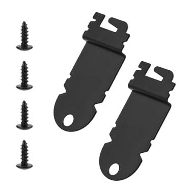 Imagem de 2 peças de suporte de montagem para lava-louças, suporte de lava-louças sob o balcão com parafusos, kit de instalação 8212560 clipes para lava-louças