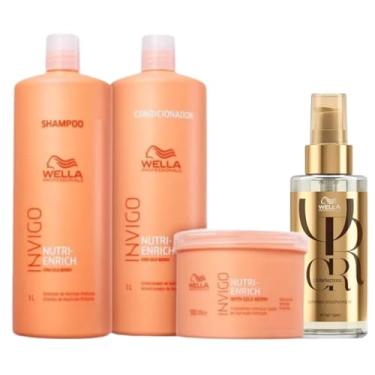 Imagem de Kit Wella Professionals Invigo Nutri-Enrich Salon Care (4 Produtos)