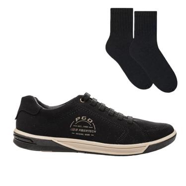 Imagem de Kit Sapatênis Pegada Fibertech + Par De Meia