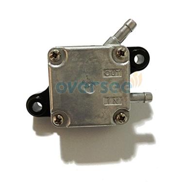 Imagem de OVERSEE Conjunto de bomba de combustível 68T-24410-00 para motor de popa Yamaha 4 tempos 6HP 8HP 9,9HP, peças de reposição de bomba de combustível de reposição de motor de barco 68T-24410