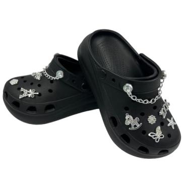 Imagem de Babuche, Sandalia Feminina, Feminino Salto 7cm Babuche em Leve e Confortável para Trabalho e Lazer(Preto,37)