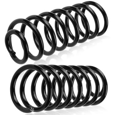 Imagem de Fexhull Conjunto de mola helicoidal de suspensão traseira de 2 peças para Jeep Grand Cherokee 1999 2000 2001 2002 2003 2004, 4WD, AWD, RWD, número de substituição 80871, 52088404KY, 52088550KX