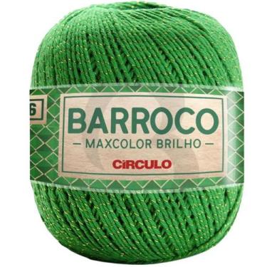 Imagem de Barroco Maxcolor Brilho 6 (200g) Verde Bandeira Natalino - Circulo