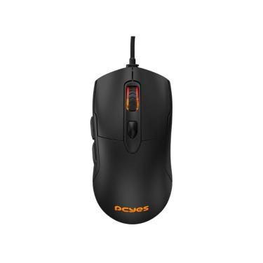Imagem de Mouse Gamer Pcyes Malus Black Vulcan - 12400 DPI - RGB - 6 Botões - PMGMBV