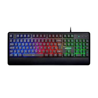 Imagem de Teclado Gamer Membrana Legacy, Preto, TC315, WARRIOR