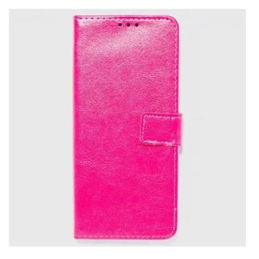 Imagem de Capinha Capa Carteira Flip Couro Samsung Galaxy A56 - Rafinha, Rosa