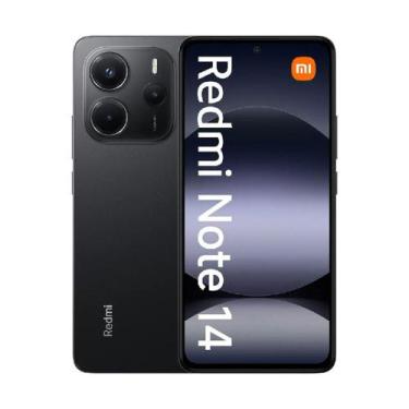 Imagem de Smartphone Note 14 4G 6GB 128GB Midnight Black Versão Global - Xiaomi