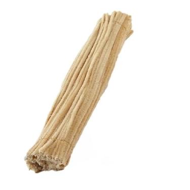 Imagem de Dioche Limpadores de Cachimbo de Hastes de Chenille, Brinquedos Artesanais para Educação Infantil DIY, Cores Ricas, Material Durável, Forte Flexibilidade, Adequados para Cursos (Cor da carne)