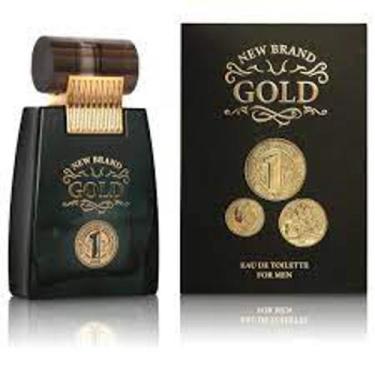 Imagem de Gold new brand eau de toilette  perfume masculino 100ml