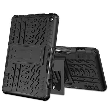 Imagem de ROISKIN Capa com suporte de 2 camadas resistente à prova de choque infantil para tablet versão 2022 capa de 7 polegadas 12ª geração sem protetor de tela, não serve para iPad TCL Samsung de 7 polegadas