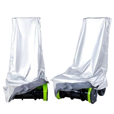Imagem de Datanly Capa de pá de neve elétrica extragrande para 25 a 40 cm, capa de soprador de neve 210d, impermeável, resistente, interna/externa, ajuste universal na maioria das pás de neve elétricas sem fio