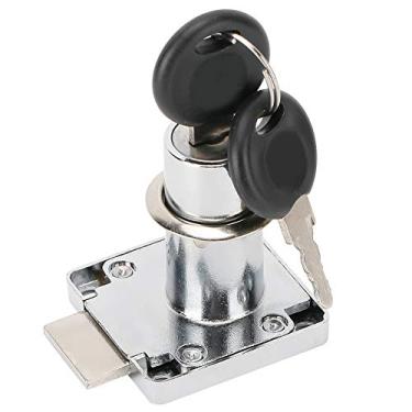 Imagem de Domary Fechadura de Gaveta Com Chaves para Gavetas, Portas de Guarda-roupa, Caixas de Ferro, Acessório de Hardware para Fechadura de Armário de Mesa de 3 Unidades