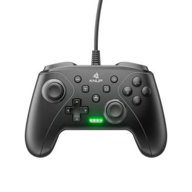 Imagem de Controle Gamer Com Fio USB Android Computador PC Console Video Game Jo