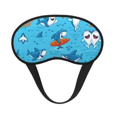 Imagem de Máscara de dormir blecaute com estampa de baleia submarina, máscara para os olhos, leve, macia, para dormir, meditação, viagem, ioga