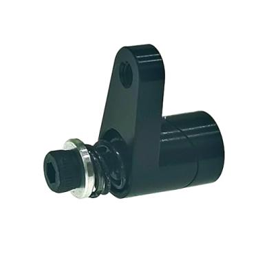 Imagem de ZHUOYUEFSC New Upgraded Metal Aluminum 20T Servo Horn Steering Arm (Black) for ARRMA 1/18 Granite GROM/1/18 Typhon GROM/ 1/14 Mini Mojave GROM RC Servo Arm Horns Parts