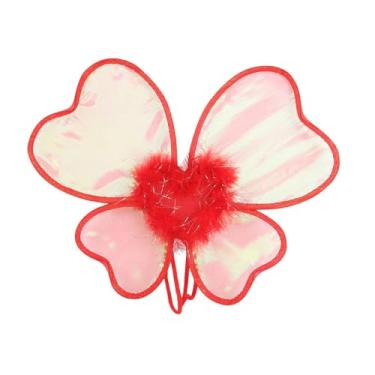 Imagem de Baoblaze Vestido de princesa com asas de borboleta para fotos de apresentações em festivais e palcos, Organza com Acabamento