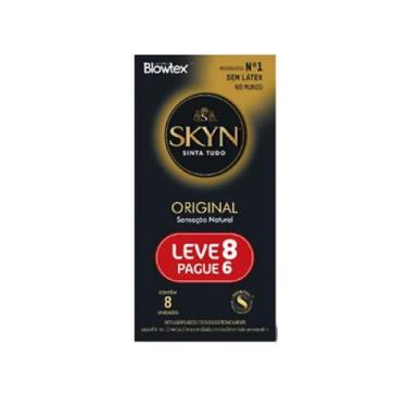 Imagem de Preservativo blowtex skyn original leve 8 unidades