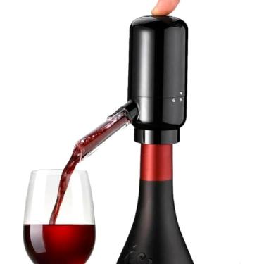 Imagem de Aerador Elétrico para Vinho – Oxigenação Automática e Instantânea, Realce de Aroma e Sabor, Uso Portátil e Universal