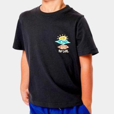 Imagem de Camiseta Rip Curl Icons Of Shred Infantil Cor:;Tamanho:06;Gênero:Unissex-Unissex